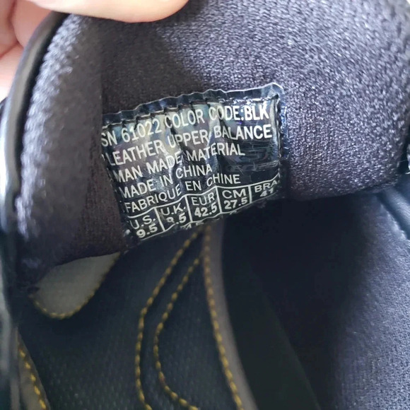 Skechers Relaxed Step Mens Black Leather Lace-up Shoes,9.5  US. - Picture 5 of 9